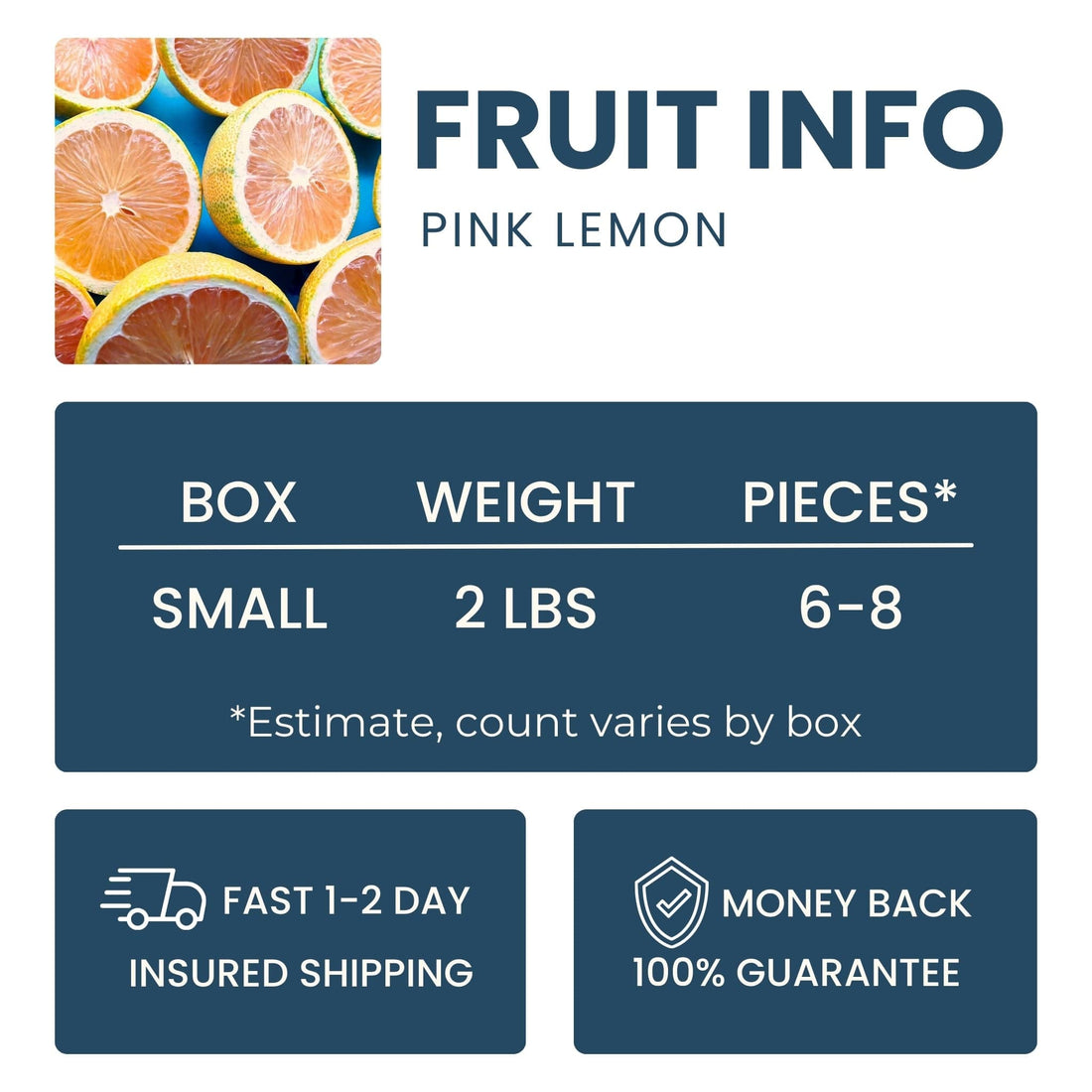 Pink Lemon Good Hill Farms Fruit: Lemon, Pink