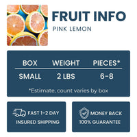 Pink Lemon Good Hill Farms Fruit: Lemon, Pink