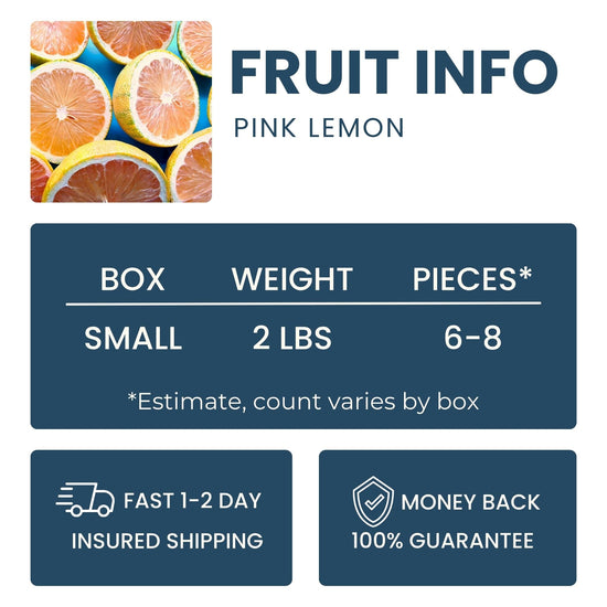 Pink Lemon Good Hill Farms Fruit: Lemon, Pink