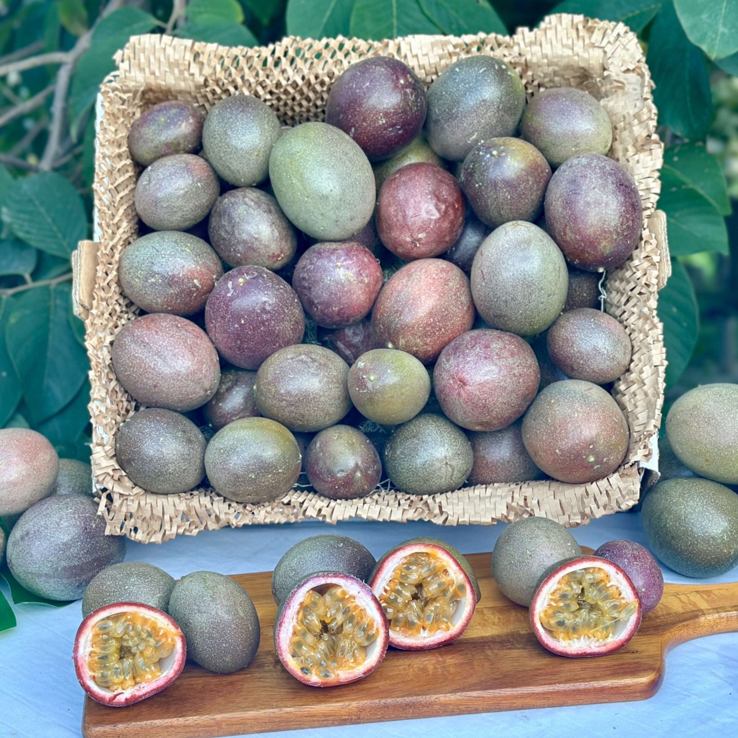 Purple Passion Fruit (Lilikoi) Good Hill Farms Fruit: Passion Fruit, Purple