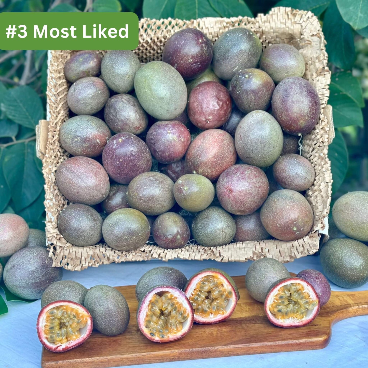 Purple Passion Fruit (Lilikoi) Good Hill Farms Fruit: Passion Fruit, Purple