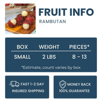 Rambutan Good Hill Farms Fruit: Rambutan