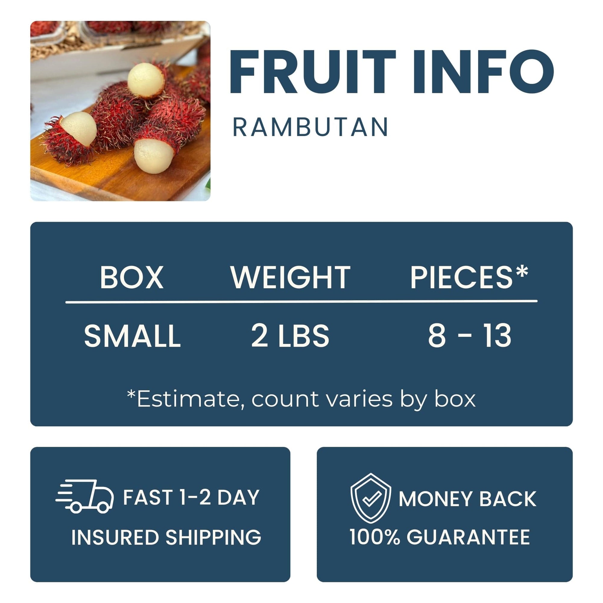 Rambutan Good Hill Farms Fruit: Rambutan