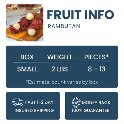 Rambutan Good Hill Farms Fruit: Rambutan