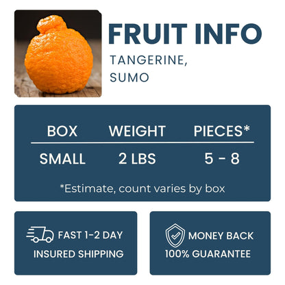 Sumo Tangerine Good Hill Farms Fruit: Tangerine, Sumo