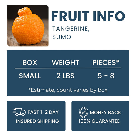 Sumo Tangerine Good Hill Farms Fruit: Tangerine, Sumo