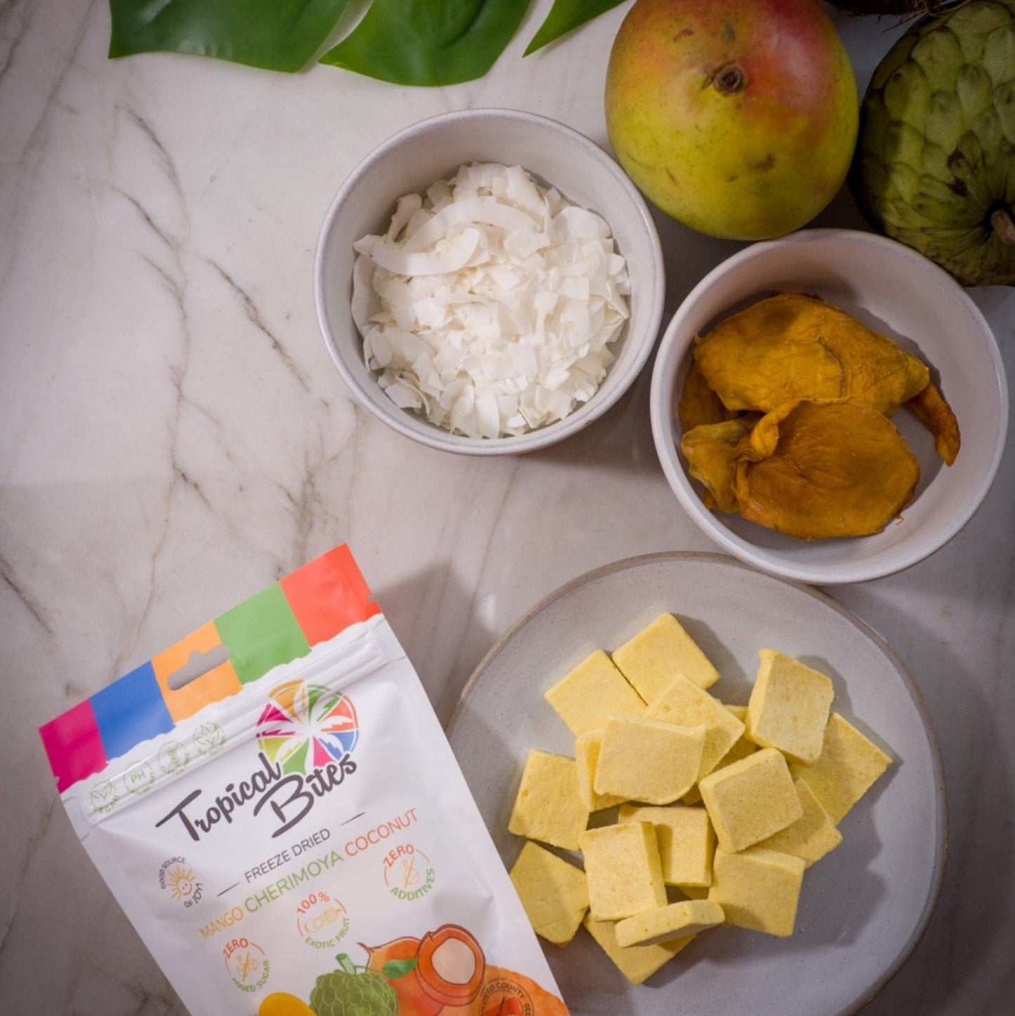 Tropical Bites - Freeze Dried Exotic Fruit Good Hill Farms Other: Tropical Bites, Mango