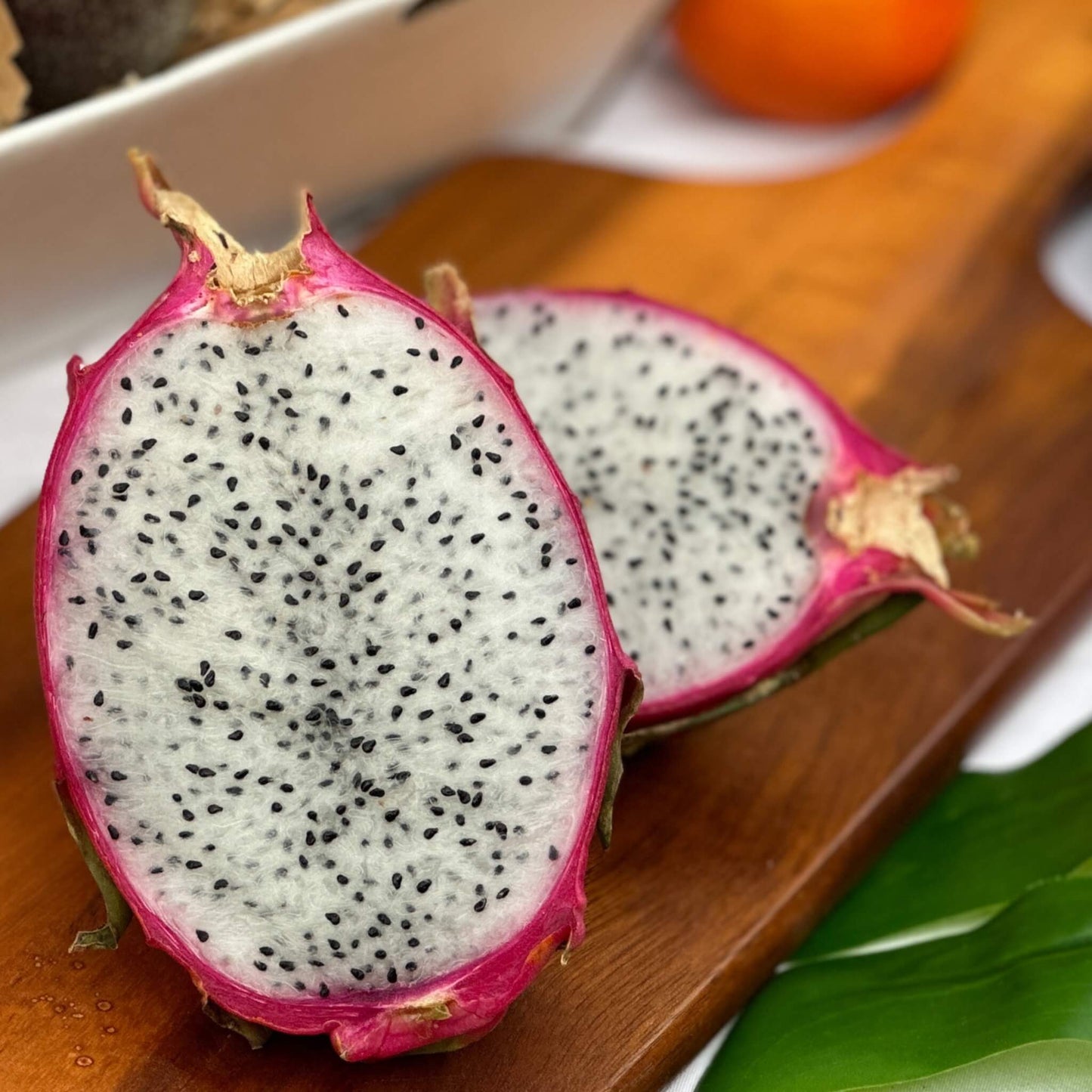 White Dragon Fruit (Pitaya) Good Hill Farms Fruit: Dragon Fruit, White