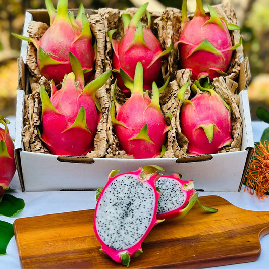 White Dragon Fruit (Pitaya) Good Hill Farms Fruit: Dragon Fruit, White