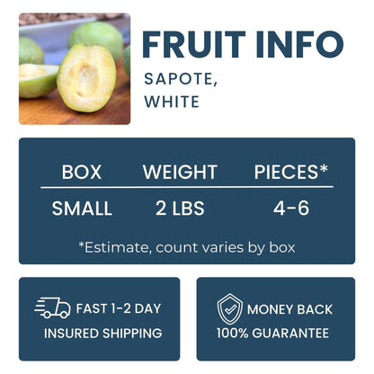 White Sapote Good Hill Farms Fruit: Sapote, White