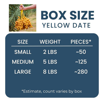 Yellow Barhi Dates Good Hill Farms Fruit: Date, Yellow