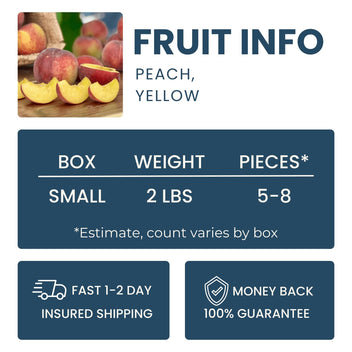 Yellow Peach Good Hill Farms Fruit: Peaches, Yellow