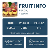 Yellow Peach Good Hill Farms Fruit: Peaches, Yellow