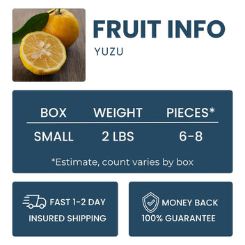 Yuzu Citrus Good Hill Farms Fruit: Yuzu